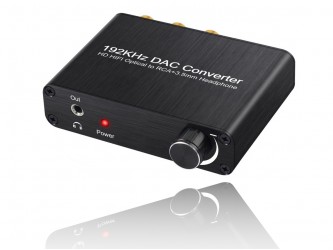 Konwerter 5.1 DolbyS do nc+ SPDIF Toslink AC-3 DTS PCM 192kHz / Wzmacniacz słuchawkowy Toslink