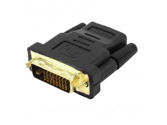 Przejście DVI-HDMI DVI-D obustronne na kabel HDMI