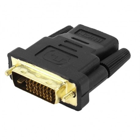 Przejście DVI-HDMI DVI-D obustronne na kabel HDMI