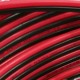 Przewód silikonowy OFC czarny+czerwony od 2x1 do 2x2.5mm