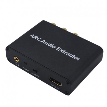 DAC konwerter ARC z HDMI do Coaxial Toslink analog