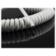 Kabel 30/90cm OMGY 3x0,75mm2 biały spiralny, do żyrandoli, RTV/AGD ruchomych