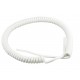 Kabel 80/240cm OMGY 3x1,5mm2 biały spiralny, do żyrandoli, RTV/AGD ruchomych