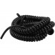 Kabel 150/450cm OMGY 3x1,5mm2 czarny spiralny, do żyrandoli, RTV/AGD ruchomych
