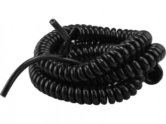 Kabel 150/450cm OMGY 3x1,5mm2 czarny spiralny, do żyrandoli, RTV/AGD ruchomych