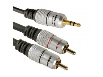 Kabel RCA-miniJack 3m Prolink Exclusive TCV3420