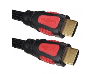 Przewód HDMI 1m w oplocie Prolink Classic CL828