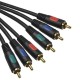 Kabel RGB analog Component YPbPr 5m Prolink CL525