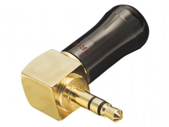 WTYK Jack 3,5mm kątowy złocony Prolink TPJ-0359