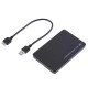 Obudowa USB 3.0 na dysk SATA HDD SSD 2.5" czarna