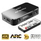 Switch HDMI 4K HDMI2.0 4-wejściowy z ARC DAC +pilot