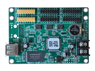 BX-5QL+E+U Ethernet, Pendrive USB do reklam LED, wyświetlaczy BUS itp.