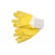 Rękawice gumowane, żółte, r. 10,5 Vorel 74160